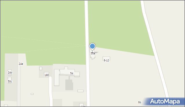 Ruda-Bugaj, Ruda-Bugaj, 55a, mapa Ruda-Bugaj