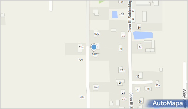 Ruda-Bugaj, Ruda-Bugaj, 69M, mapa Ruda-Bugaj