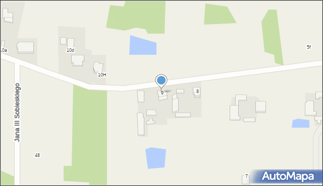 Ruda-Bugaj, Ruda-Bugaj, 9, mapa Ruda-Bugaj