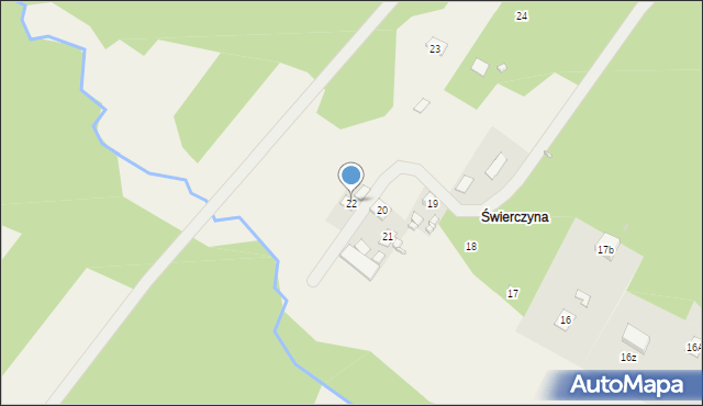 Ruda-Czernik, Ruda-Czernik, 22, mapa Ruda-Czernik