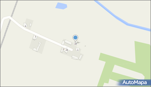 Ruda-Kolonia, Ruda-Kolonia, 1a, mapa Ruda-Kolonia