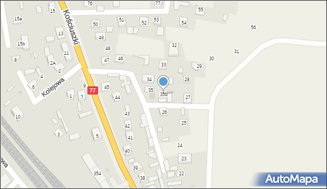 Ruda Łańcucka, Ruda Łańcucka, 35b, mapa Ruda Łańcucka