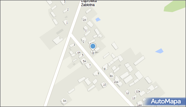 Ruda Mała, Ruda Mała, 6, mapa Ruda Mała