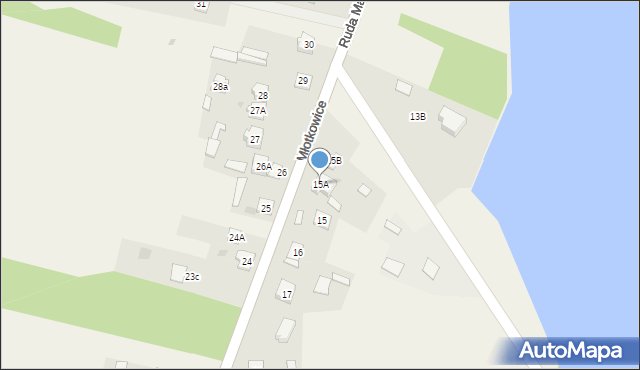Ruda Maleniecka, Ruda Maleniecka, 15A, mapa Ruda Maleniecka