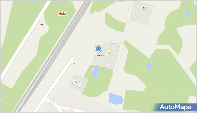 Ruda-Opalin, Ruda-Opalin, 27, mapa Ruda-Opalin