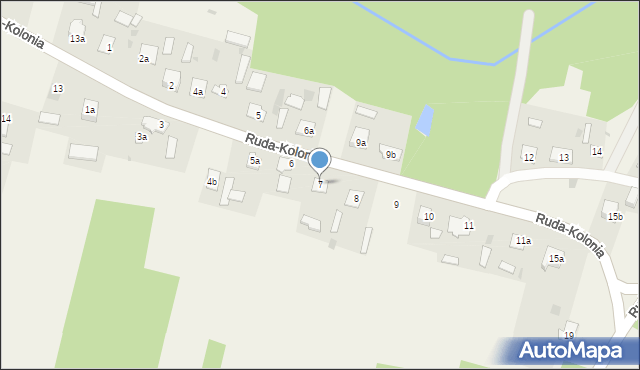 Ruda-Opalin, Ruda-Opalin, 7, mapa Ruda-Opalin