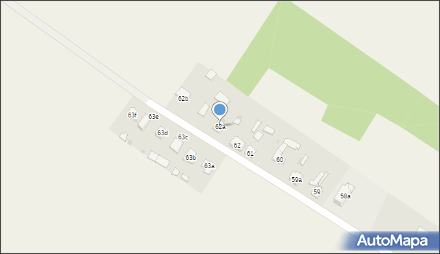 Ruda Pilczycka, Ruda Pilczycka, 62a, mapa Ruda Pilczycka