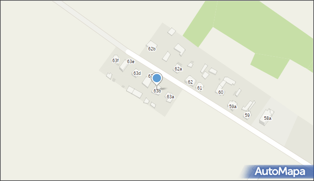 Ruda Pilczycka, Ruda Pilczycka, 63b, mapa Ruda Pilczycka