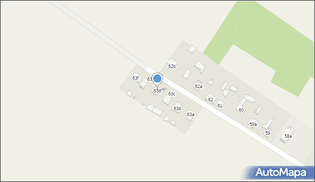 Ruda Pilczycka, Ruda Pilczycka, 63d, mapa Ruda Pilczycka
