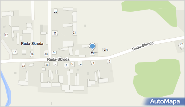 Ruda-Skroda, Ruda-Skroda, 25, mapa Ruda-Skroda