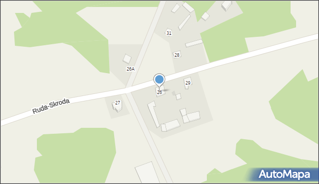 Ruda-Skroda, Ruda-Skroda, 26, mapa Ruda-Skroda