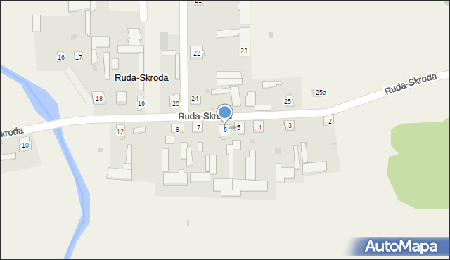 Ruda-Skroda, Ruda-Skroda, 6, mapa Ruda-Skroda