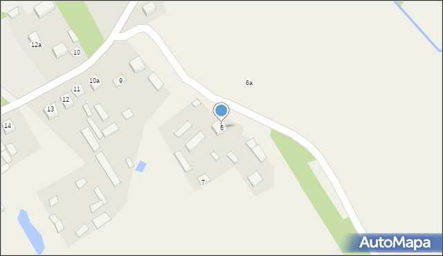 Ruda Solska, Ruda Solska, 6, mapa Ruda Solska