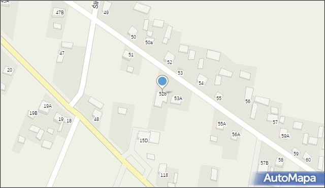 Ruda Strawczyńska, Ruda Strawczyńska, 52b, mapa Ruda Strawczyńska