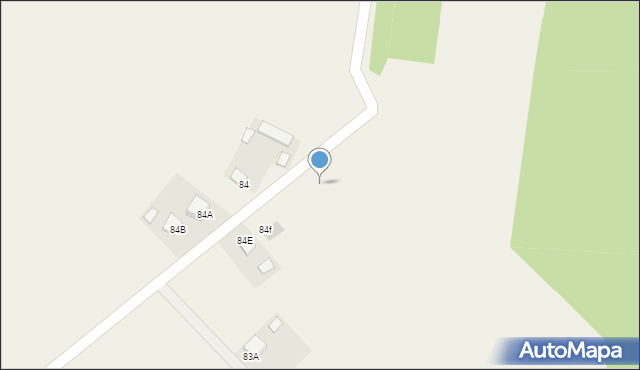 Ruda Strawczyńska, Ruda Strawczyńska, 84g, mapa Ruda Strawczyńska