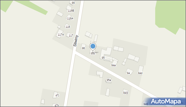 Ruda Strawczyńska, Ruda Strawczyńska, 95c, mapa Ruda Strawczyńska