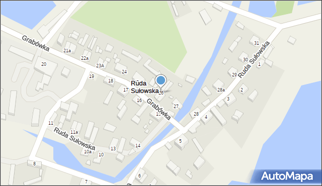 Ruda Sułowska, Ruda Sułowska, 26, mapa Ruda Sułowska