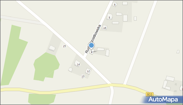Ruda Szostkowska, Ruda Szostkowska, 4, mapa Ruda Szostkowska