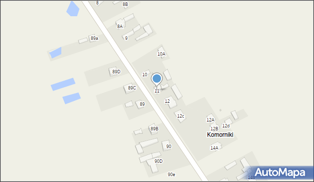 Ruda Wielka, Ruda Wielka, 11, mapa Ruda Wielka