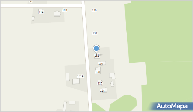 Ruda Zajączkowska, Ruda Zajączkowska, 132, mapa Ruda Zajączkowska