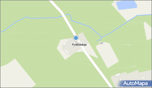 Ruda Żelazna, Ruda Żelazna, 1, mapa Ruda Żelazna