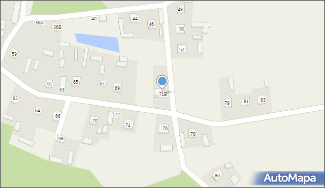 Ruda Żurawiecka, Ruda Żurawiecka, 71B, mapa Ruda Żurawiecka