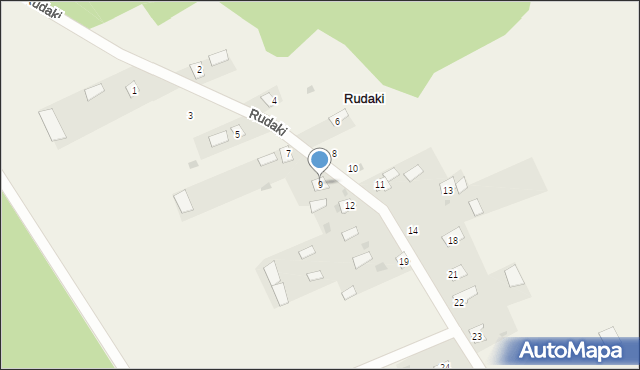 Rudaki, Rudaki, 9, mapa Rudaki