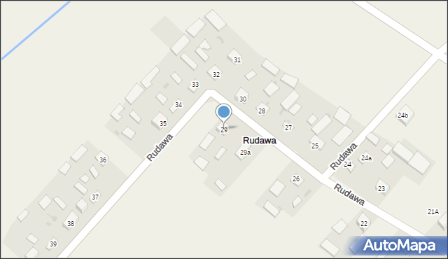 Rudawa, Rudawa, 29, mapa Rudawa