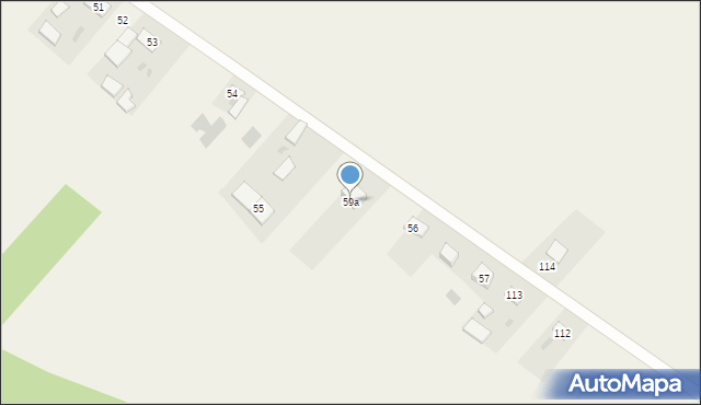 Rudawa, Rudawa, 59a, mapa Rudawa