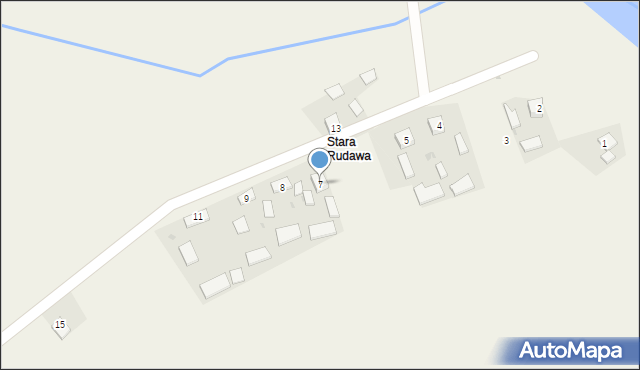 Rudawa, Rudawa, 7, mapa Rudawa