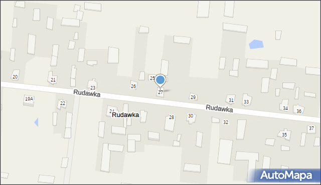 Rudawka, Rudawka, 27, mapa Rudawka