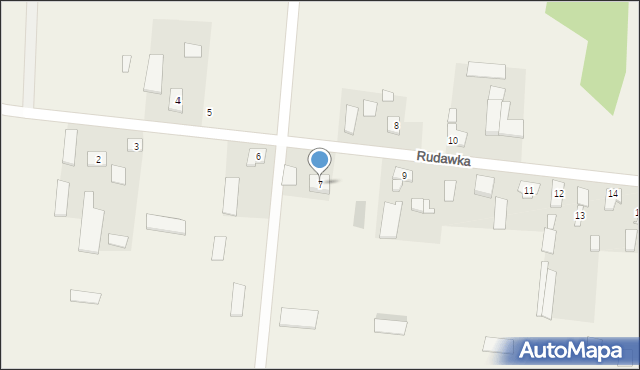 Rudawka, Rudawka, 7, mapa Rudawka