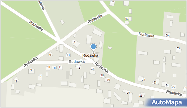 Rudawka, Rudawka, 16, mapa Rudawka