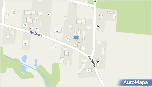 Rudawka, Rudawka, 40, mapa Rudawka