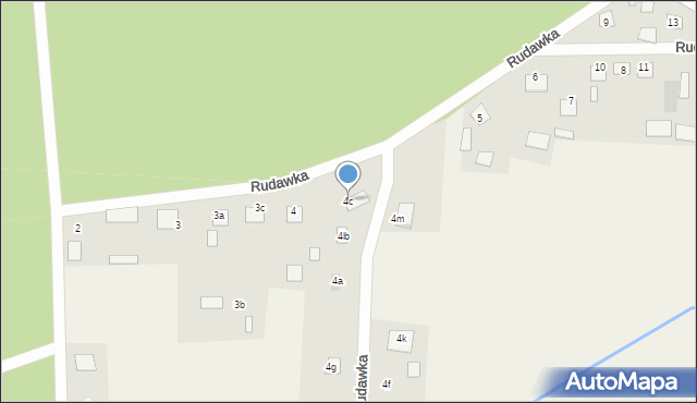 Rudawka, Rudawka, 4c, mapa Rudawka
