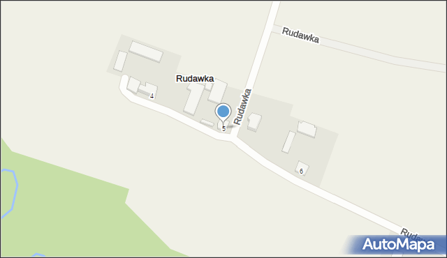 Rudawka, Rudawka, 5, mapa Rudawka