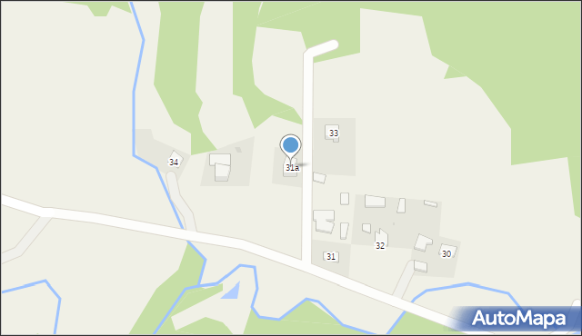 Rudawka, Rudawka, 31a, mapa Rudawka