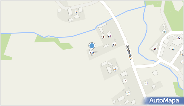 Rudawka, Rudawka, 53a, mapa Rudawka