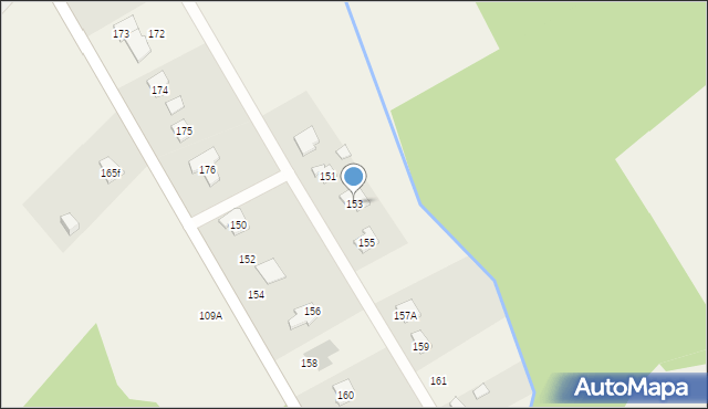 Rudka, Rudka, 153, mapa Rudka