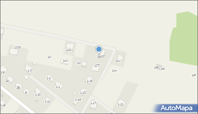 Rudka, Rudka, 1cs, mapa Rudka