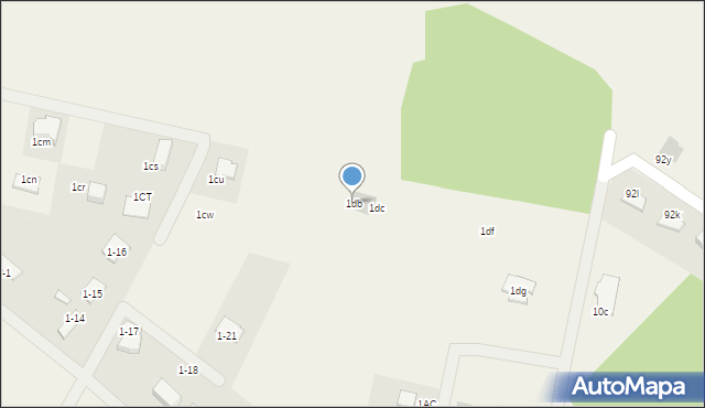 Rudka, Rudka, 1db, mapa Rudka