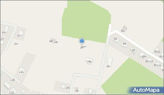 Rudka, Rudka, 1df, mapa Rudka