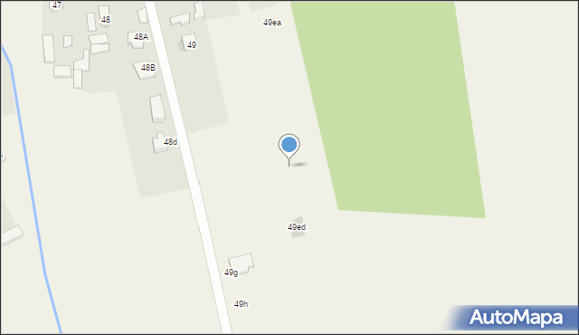 Rudka, Rudka, 49ec, mapa Rudka