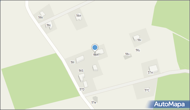 Rudka, Rudka, 56m, mapa Rudka