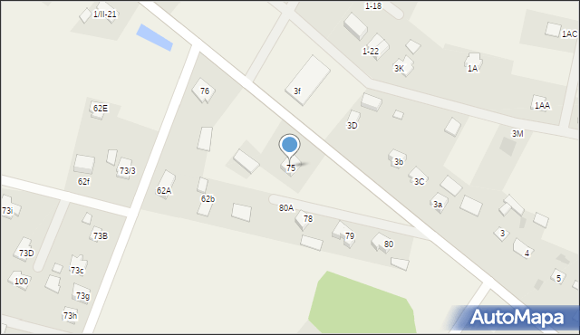 Rudka, Rudka, 75, mapa Rudka