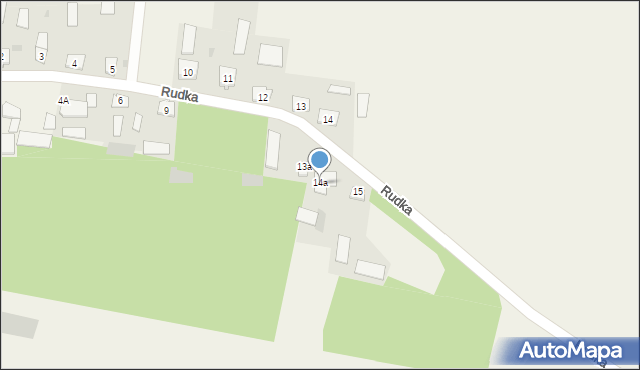 Rudka, Rudka, 15a, mapa Rudka