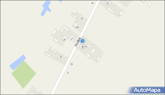 Rudka, Rudka, 25, mapa Rudka