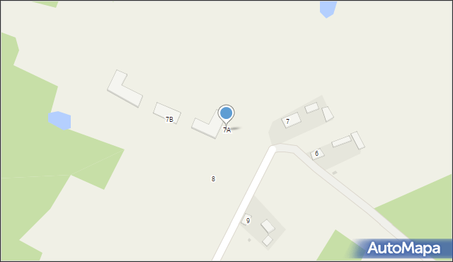 Rudka, Rudka, 7A, mapa Rudka