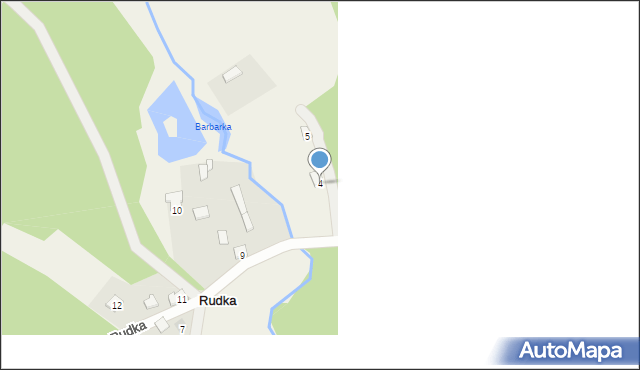 Rudka, Rudka, 6, mapa Rudka