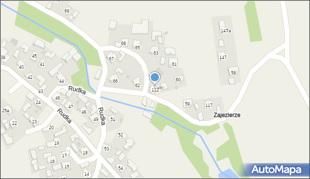 Rudka, Rudka, 112, mapa Rudka